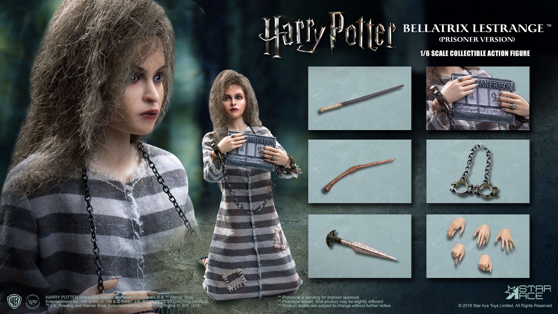 Harry Potter My Favourite Movie Figura 1/6 Harry Potter Prisoner