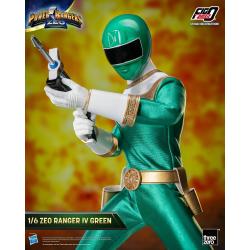Power Rangers Zeo Figura FigZero 1/6 Ranger IV Green 30 cm ThreeZero 
