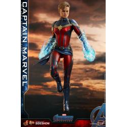 Captain Marvel Sixth Scale Figure by Hot Toys Avengers: Endgame - Movie Masterpiece Series