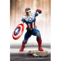Marvel Comics Estatua PVC ARTFX+ 1/10 Captain America (Sam Wilson) 19 cm