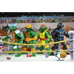 Tortugas Ninja (Archie Comics) Figuras Paquete de 4 Stump Wrestling Turtles 18 cm NECA