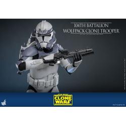 Star Wars The Clone Wars Figura 1/6 104th Battalion Wolfpack Clone Trooper 30 cm Hot Toys 