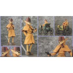 Sherlock Holmes - Figura de acción Figma - Sherlock Hound con coche - Max Factory