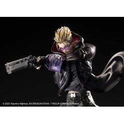 Trigun Stampede Estatua ARTFXJ PVC 1/8 Vash the Stampede The Gunman in Black Ver. 22 cm Kotobukiya