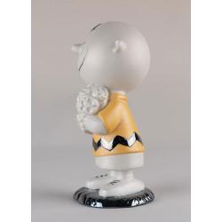 Peanuts Estatuas de porcelana Snoopy 13 cm Y  Charlie Brown 22 cm  Lladró 