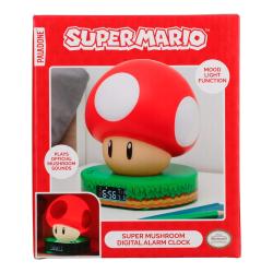 Super Mario despertador con luz Super Mushroom Paladone