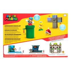 World of Nintendo Super Mario Diorama Set Underground Jakks Pacific