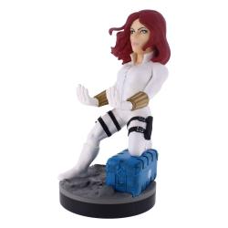 Marvel Cable Guy Black Widow White Suit 20 cm Exquisite Gaming 