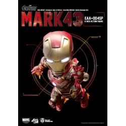 Vengadores La Era de Ultrón Egg Attack Figura Iron Man Mark XLIII Battle Damage Ver. 16 cm
