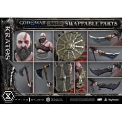 God of War: Ragnarok Estatua Real Elite Masterline Series 1/3 Kratos Ultimate Bonus Version 95 cm Prime 1 Studio