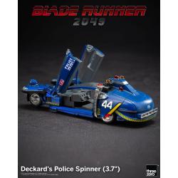 Blade Runner 2049 vehículo Deckard\'s Police Spinner 10 cm THREEZERO