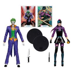 DC Multiverse Figuras Paquete de 2 The Joker & Punchline 18 cm McFarlane Toys