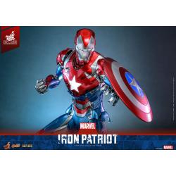 Marvel Figura Diecast Comic Masterpiece 1/6 Iron Patriot Hot Toys Exclusive 32 cm Hot Toys 