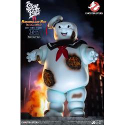 Marshmallow CAZAFANTASMAS Estatua Soft Vinyl Stay Puft  Man Burnign Edition NORMAL Version 30 cm STAR ACE TOYS