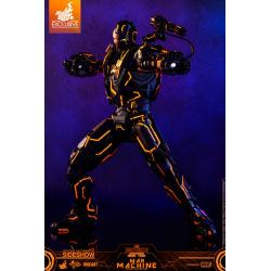 Neon Tech War Machine Sixth Scale Figure by Hot Toys Movie Masterpiece Series Diecast - Iron Man 2
