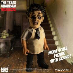 La Matanza de Texas Figura con sonido Mega Scale Leatherface 38 cm