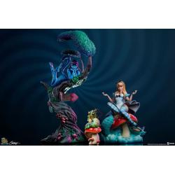 Alicia en el pais de las maravillas Fairytale Fantasies Collection Estatua Lady Cheshire Cat (Deluxe Edition) 63 cm Sideshow Collectibles