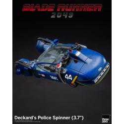 Blade Runner 2049 vehículo Deckard\'s Police Spinner 10 cm THREEZERO