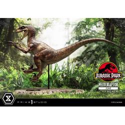Jurassic Park Estatua Prime Collectibles 1/10 Velociraptor Jump 21 cm Prime 1 Studio