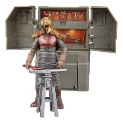 Star Wars The Mandalorian Vintage Collection The Armorer\'s Forge con The Armorer (Lakeside Covert World) HASBRO