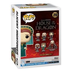 La casa del dragón Figura POP! TV Vinyl Allicent Hightower 9 cm FUNKO JUEGO DE TRONOS