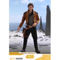 Han Solo (Deluxe Version) Sixth Scale Figure by Hot Toys Solo: A Star Wars Story - Movie Masterpiece Series   