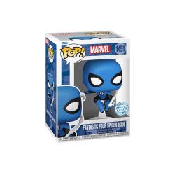 Marvel Figura Pop! Fantastic Four Vinyl SpiderMan Blue Suit Special Edition 10 cm FUNKO