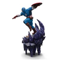 Capitan America Marvel Estatua 1/10 Deluxe BDS Art Scale 34 cm IRON STUDIOS