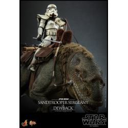 Star Wars Episode IV Pack de 2 Figuras 1/6 Sandtrooper Sergeant & Dewback 30 cm