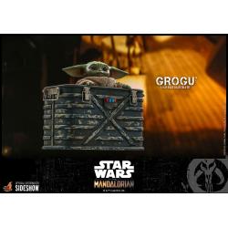 Grogu  Sixth Scale Figure Set Sixth Scale Figure Set by Hot Toys Television Masterpiece Series – Star Wars: The Mandalorian