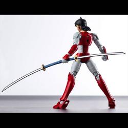 Chou-Dan-Kadou Yoroiden-Samurai Troopers Figura Rekka no Ryo 16 cm Sentinel