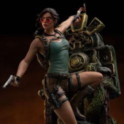 Tomb Raider Estatua 1/10 Deluxe Art Scale Lara Croft 36 cm  Iron Studios 