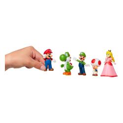 World of Nintendo Super Mario & Friends Figuras Caja de 5 piezas Exclusivo  Jakks Pacific