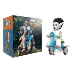 Universal Monsters Figura Super Cycles La novia de Frankenstein (White with Blue Trike) 13 cm Super7