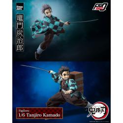 Demon Slayer: Kimetsu no Yaiba Figura FigZero 1/6 Tanjiro Kamado 27 cm ThreeZero 