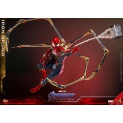 Vengadores: Endgame Movie Masterpiece Figura 1/6 Iron Spider 28 cm HOT TOYS SPIDERMAN