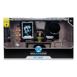 DC Multiverse Figura The Joker (Jail Cell Variant) (The Dark Knight) (Gold Label) 18 cm BATMAN  McFarlane Toys