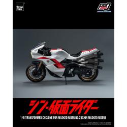 Kamen Rider vehículo FigZero 1/6 Transformed Cyclone for Shin Masked Rider No. 2 35 cm  ThreeZero