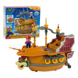 World of Nintendo Super Mario Escenario de Juego Bowser\'s Airship Deluxe