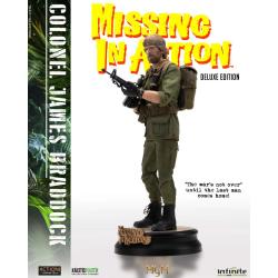 CHUCK NORRIS DELUXE  CORONEL BRADDOCK ESTATUA DESAPARECIDO EN COMPATE INFINITE STATUE