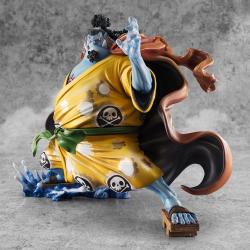 One Piece Estatua PVC Portrait Of Pirates SA-MAXIMUM Knight of the Sea Jinbe Limited Reprint 25 cm Megahouse 