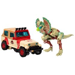 Transformers x Jurassic Park Pack de 2 Figuras Dilophocon & Autobot JP12 hasbro