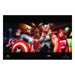 Avengers Assemble Estatua Premium Motion Avengers (Alex Ross) 25 x 45 cm