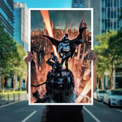 DC Comics Litografia Batman & Catwoman 41 x 61 cm - sin marco