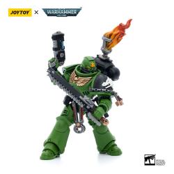 Warhammer 40k Figura 1/18 Salamanders Intercessors Sergeant Tsek\'gan 12 cm  Joy Toy (CN) 