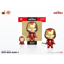 Iron Man 3 Minifigura Cosbi Iron Man Mark 3 8 cm Hot Toys 