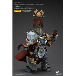 Warhammer The Horus Heresy Figura 1/18 Space Wolves Legion Praetor with Power Axe and Combat Shield 12 cm  Joy Toy 