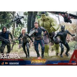 Captain America Sixth Scale Figure by Hot Toys Avengers: Infinity War - Movie Masterpiece Series   
