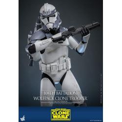 Star Wars The Clone Wars Figura 1/6 104th Battalion Wolfpack Clone Trooper Deluxe Version 30 cm Hot Toys 