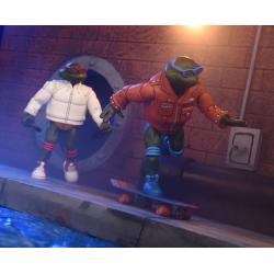 Tortugas Ninja (Cartoon) Figura Punk Leo and Punk Raph 2 Pack 18 cm NECA